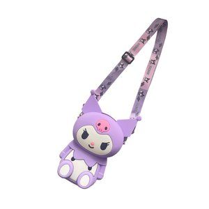 Kuromi Shoulder Bag for Women - Waterproof, Large Capacity Silica Gel